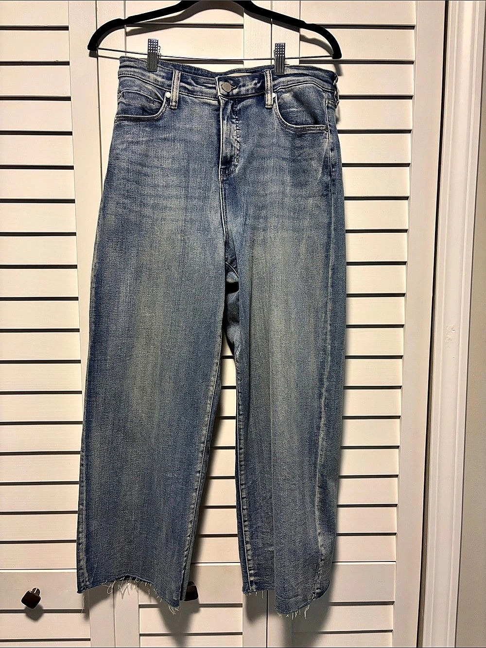 Liverpool Women's Wide Leg Jeans Blue Waist 8/29